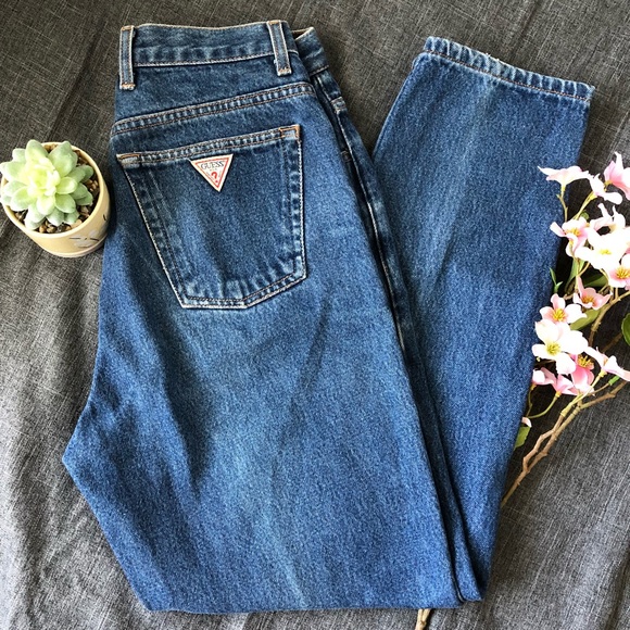 Guess Denim - Vintage Guess USA High Waisted Mom Jeans